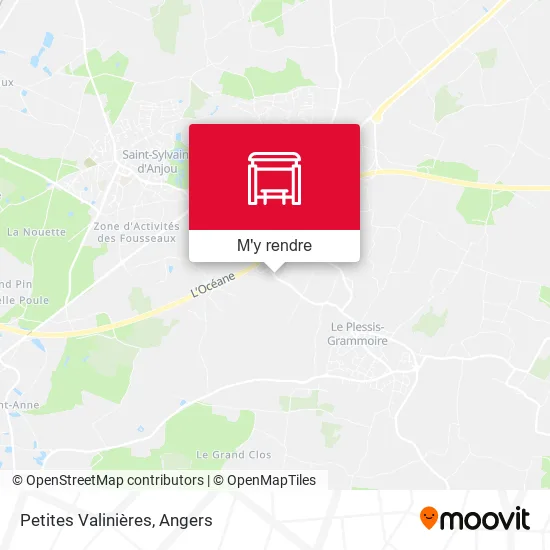Petites Valinières plan
