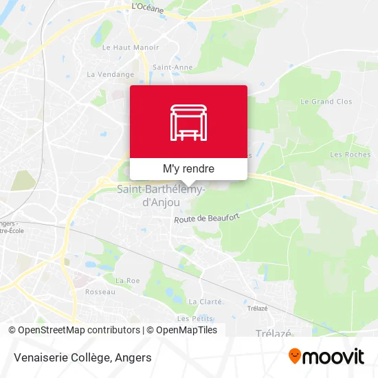 Venaiserie Collège plan