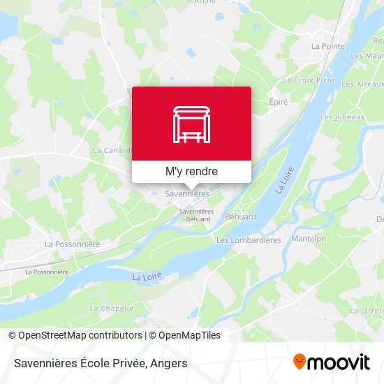 Savennières École Privée plan