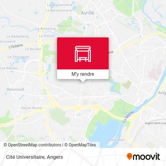 Cité Universitaire plan