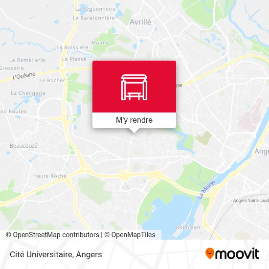 Cité Universitaire plan