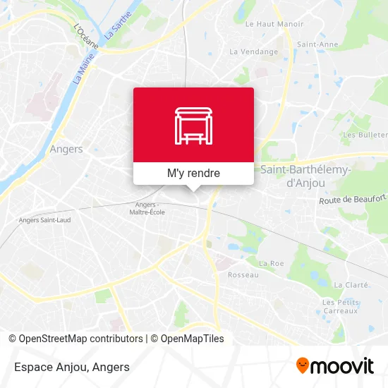 Espace Anjou plan