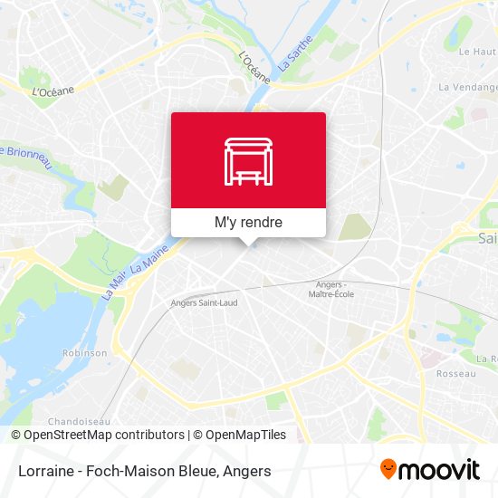 Lorraine - Foch-Maison Bleue plan