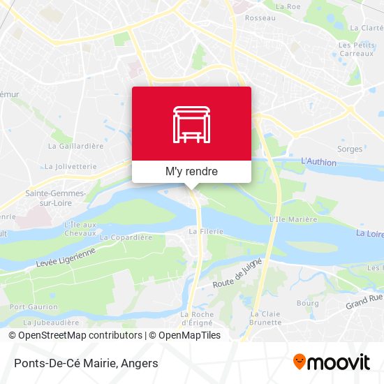Ponts-De-Cé Mairie plan