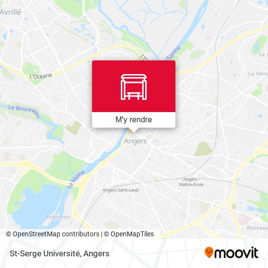 St-Serge Université plan