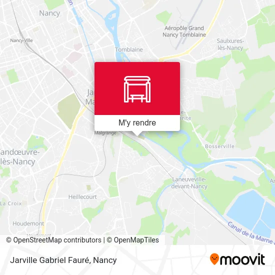 Jarville Gabriel Fauré plan