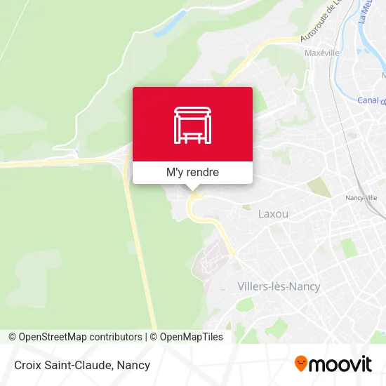 Croix Saint-Claude plan