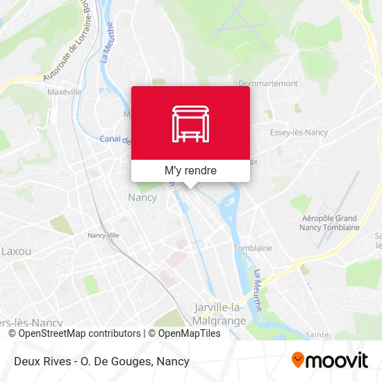 Deux Rives - O. De Gouges plan