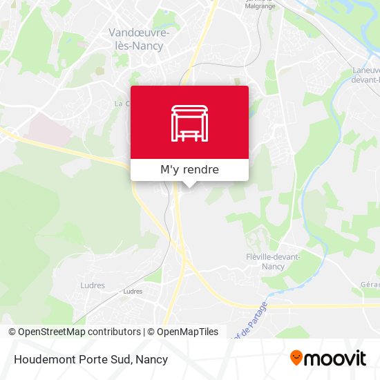 Houdemont Porte Sud plan