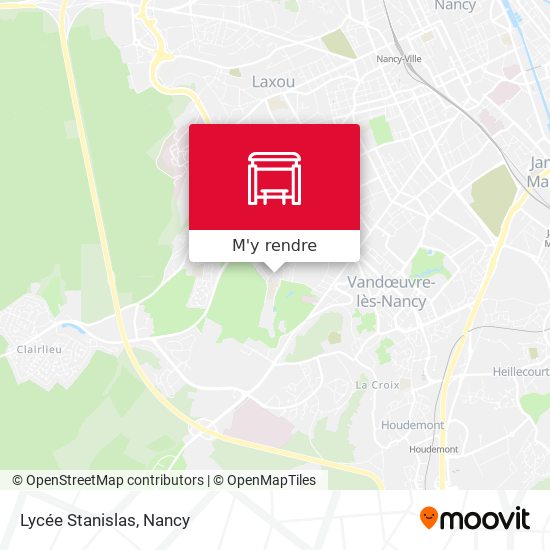 Lycée Stanislas plan