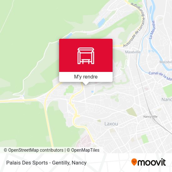 Palais Des Sports - Gentilly plan