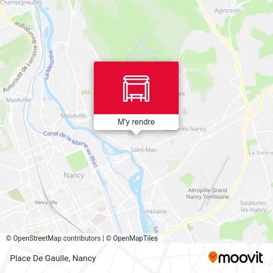 Place De Gaulle plan