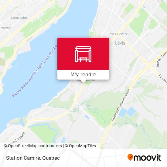 Station Camiré plan