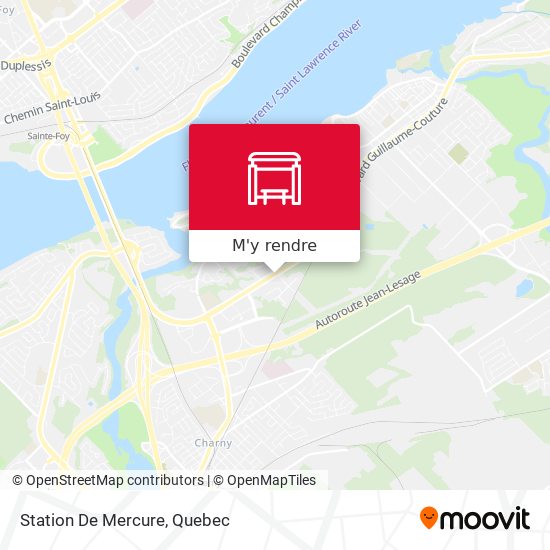 Station De Mercure plan