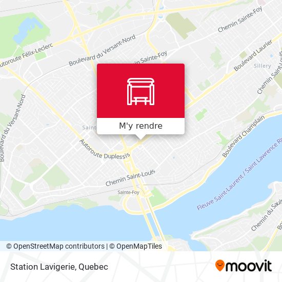 Station Lavigerie plan