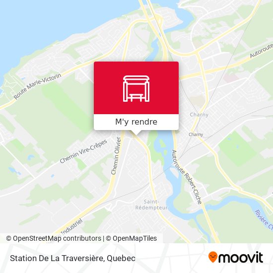 Station De La Traversière plan