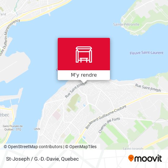 St-Joseph / G.-D.-Davie plan