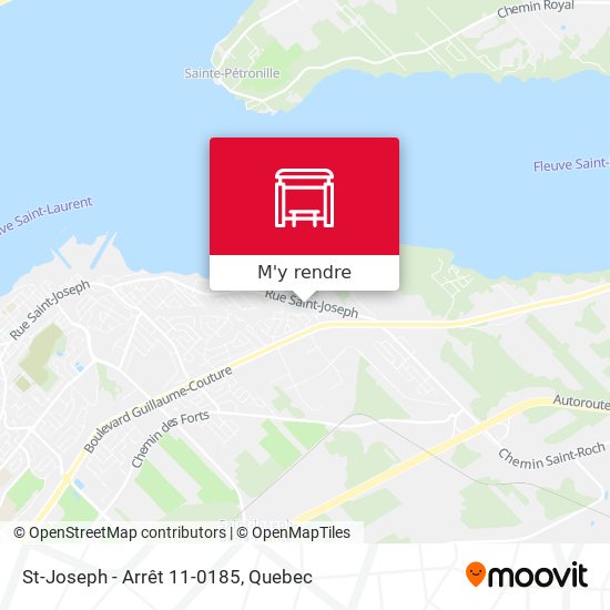 St-Joseph - Arrêt 11-0185 plan