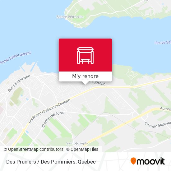 Des Pruniers / Des Pommiers plan