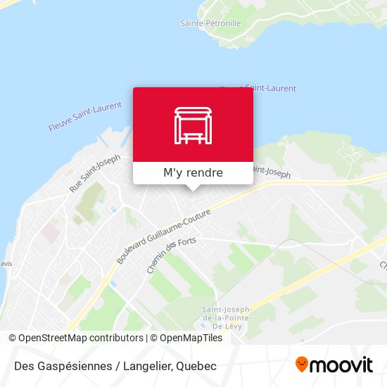 Des Gaspésiennes / Langelier plan