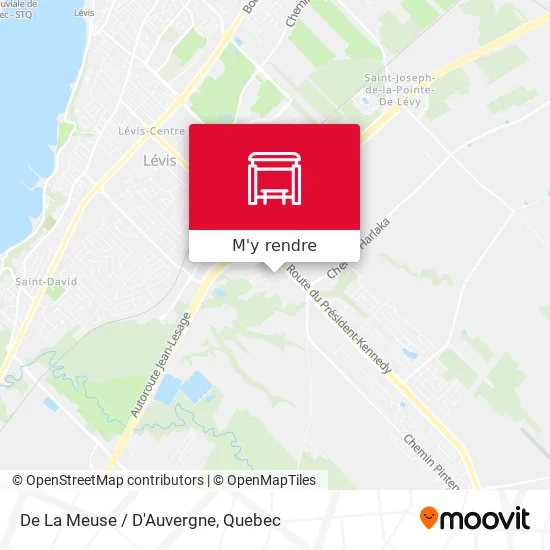De La Meuse / D'Auvergne plan