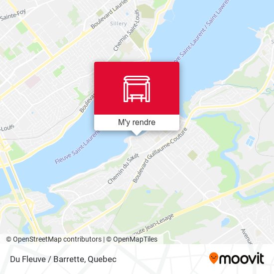 Du Fleuve / Barrette plan