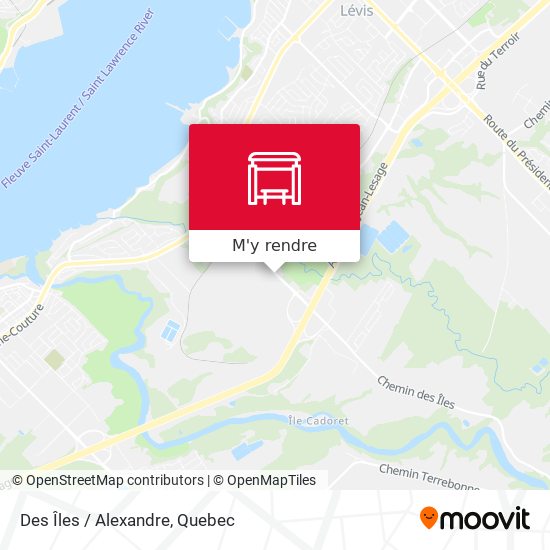 Des Îles / Alexandre plan