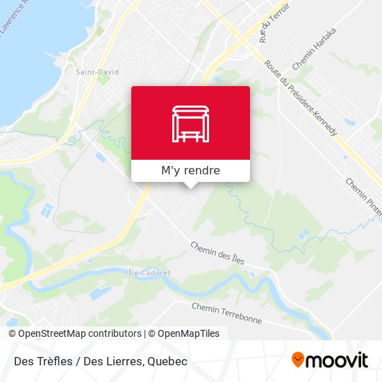 Des Trèfles / Des Lierres plan