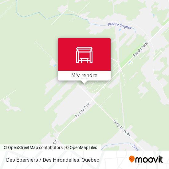 Des Éperviers / Des Hirondelles plan