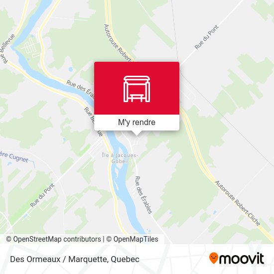 Des Ormeaux / Marquette plan