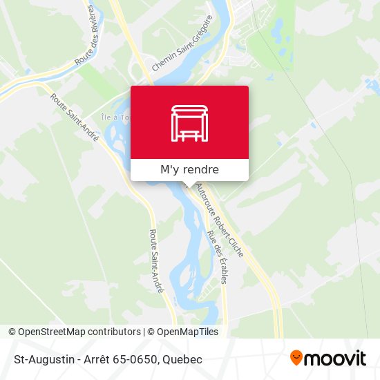 St-Augustin - Arrêt 65-0650 plan