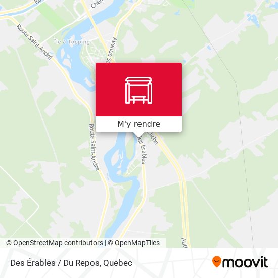 Des Érables / Du Repos plan