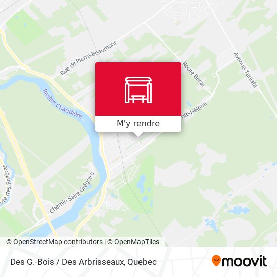 Des G.-Bois / Des Arbrisseaux plan