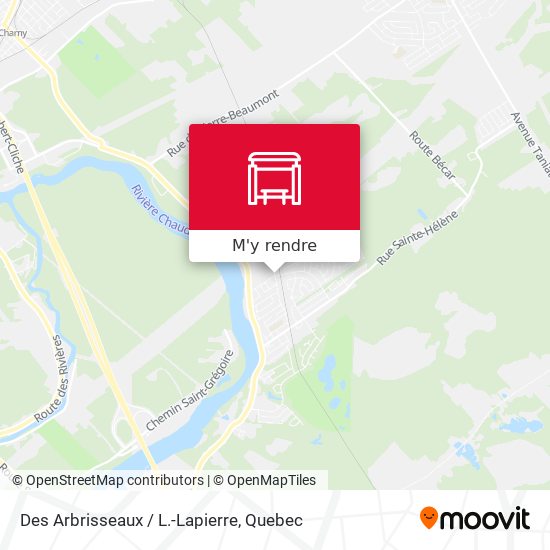 Des Arbrisseaux / L.-Lapierre plan