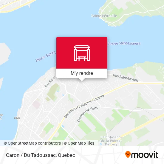 Caron / Du Tadoussac plan
