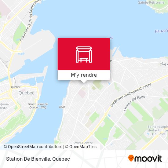 Station De Bienville plan