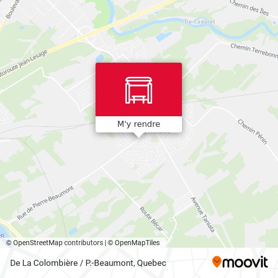 De La Colombière / P.-Beaumont plan