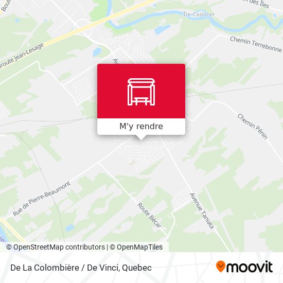 De La Colombière / De Vinci plan