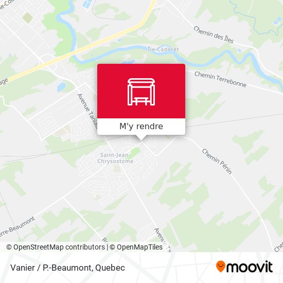 Vanier / P.-Beaumont plan