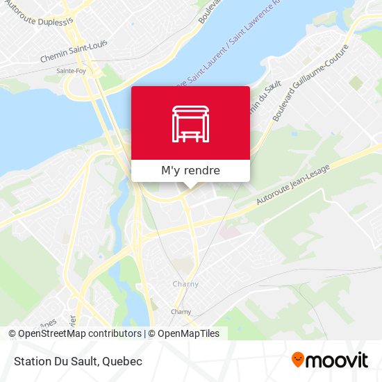 Station Du Sault plan