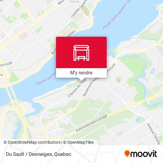 Du Sault / Desneiges plan