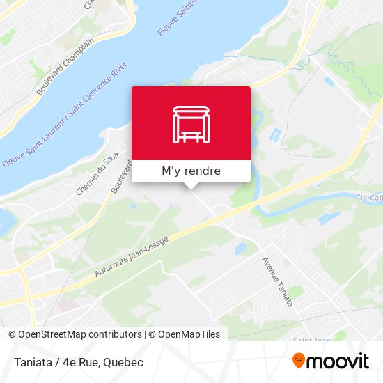 Taniata / 4e Rue plan