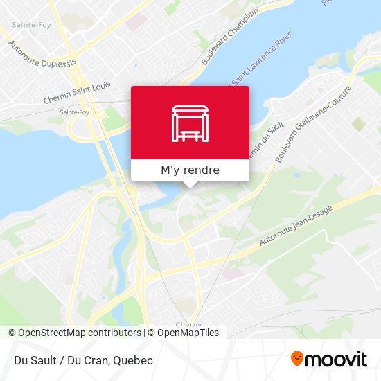Du Sault / Du Cran plan