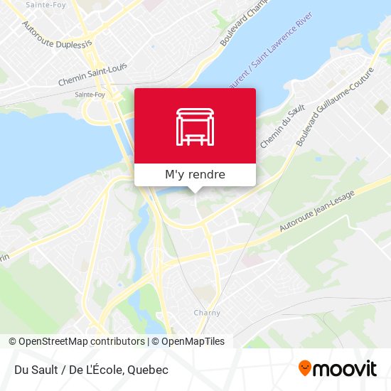 Du Sault / De L'École plan