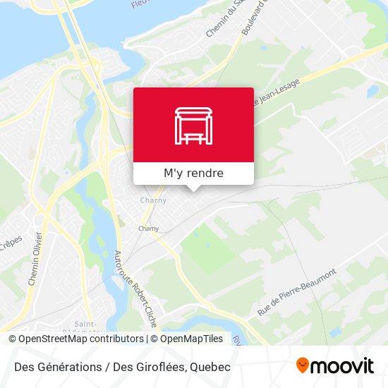 Des Générations / Des Giroflées plan