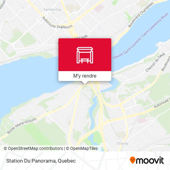Station Du Panorama plan