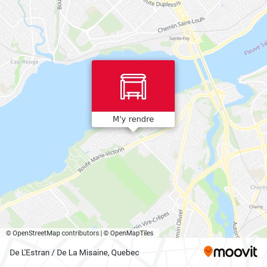 De L'Estran / De La Misaine plan