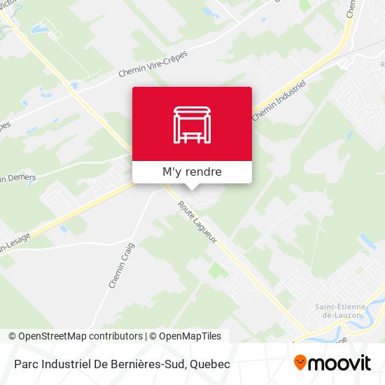Parc Industriel De Bernières-Sud plan