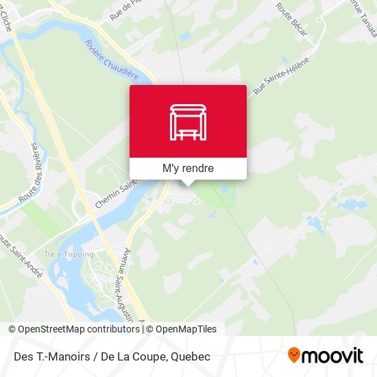 Des T.-Manoirs / De La Coupe plan