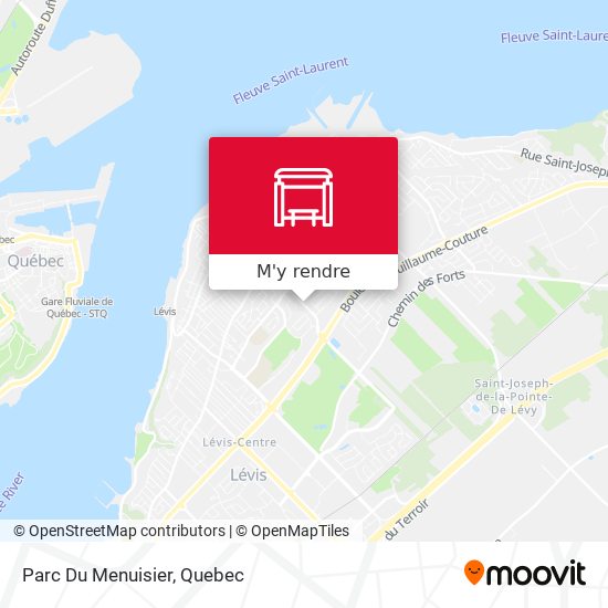 Parc Du Menuisier plan